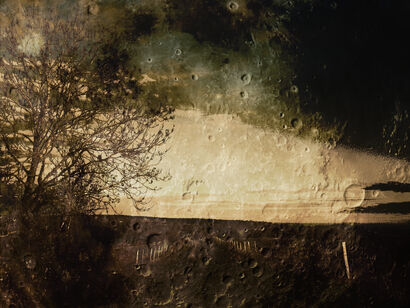 Chemin lunaire - a Photographic Art Artowrk by Emma Glodt